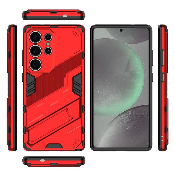 EIDERWOOD Håndværker Cover m. Kickstand - Samsung Galaxy S25 Ultra - Rød