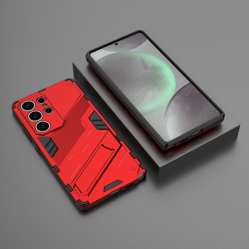 EIDERWOOD Håndværker Cover m. Kickstand - Samsung Galaxy S25 Ultra - Rød