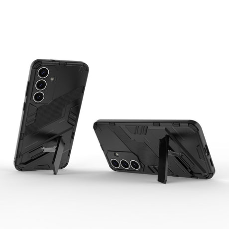 Samsung Galaxy S25+ Håndværkercover med Indbygget Kickstand - Sort