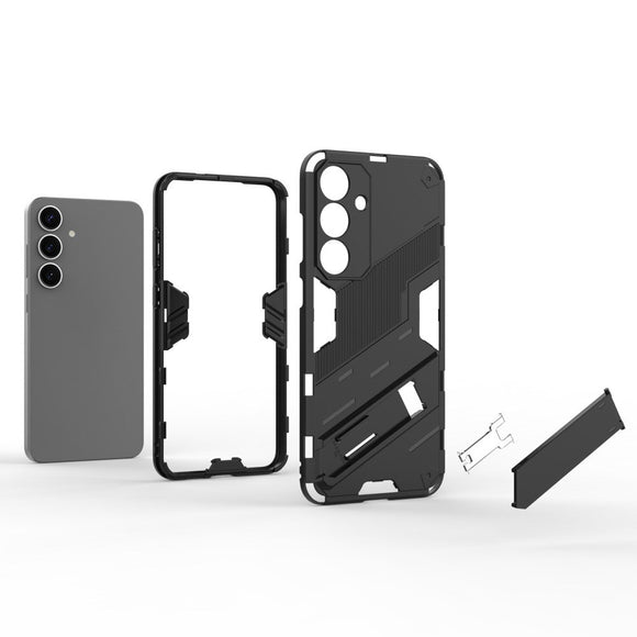 EIDERWOOD Samsung Galaxy S25+ (Plus) Håndværkercover med Indbygget Kickstand - Rød