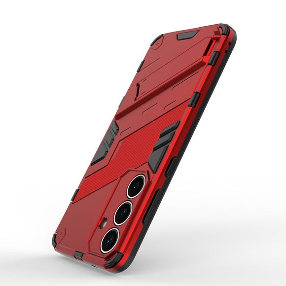EIDERWOOD Samsung Galaxy S25+ (Plus) Håndværkercover med Indbygget Kickstand - Rød