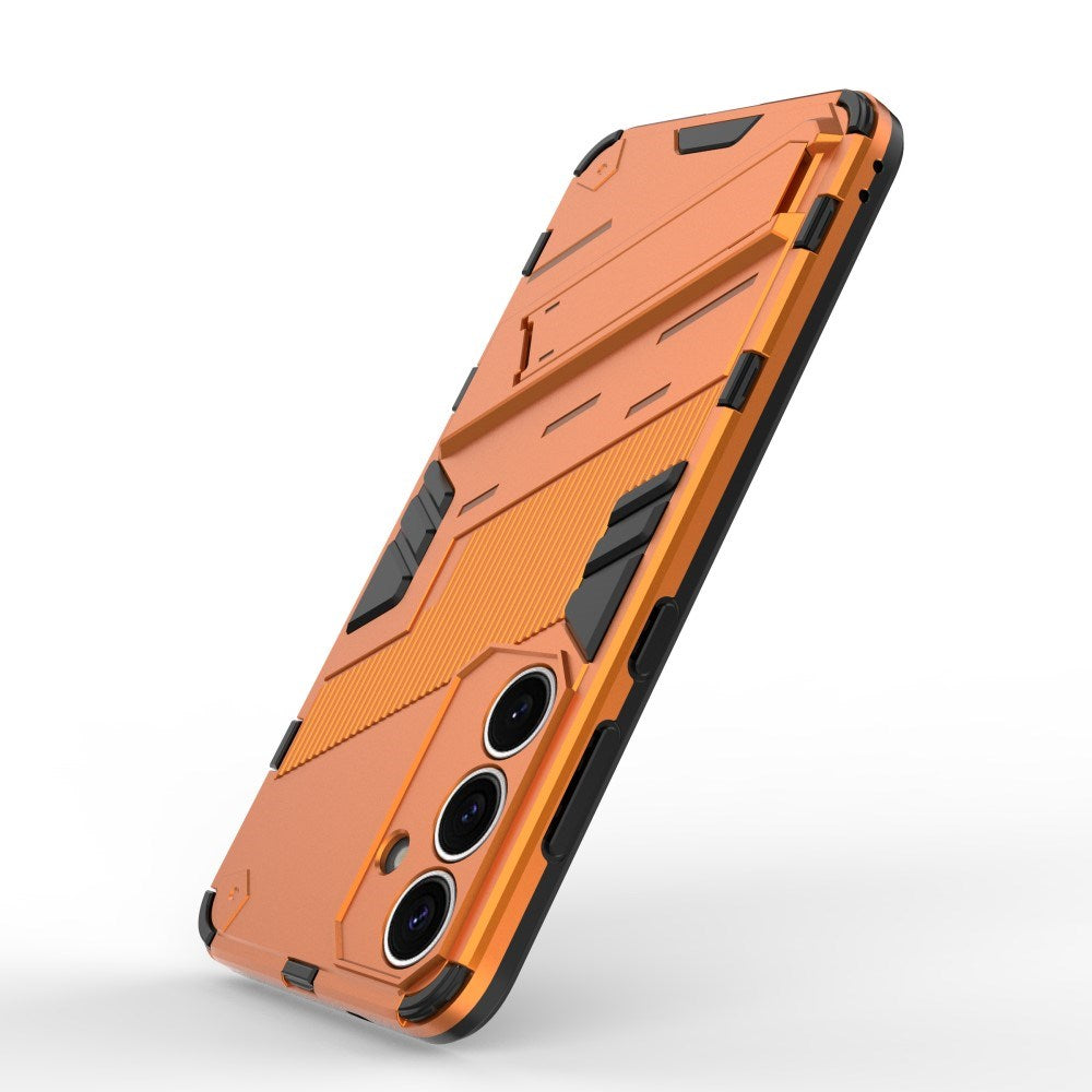 EIDERWOOD Samsung Galaxy S25+ (Plus) Håndværkercover med Indbygget Kickstand - Orange
