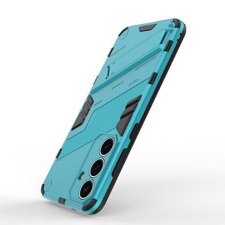 EIDERWOOD Samsung Galaxy S25+ (Plus) Håndværkercover med Indbygget Kickstand - Blå