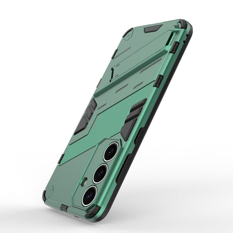 EIDERWOOD Samsung Galaxy S25+ (Plus) Håndværkercover med Indbygget Kickstand - Grøn