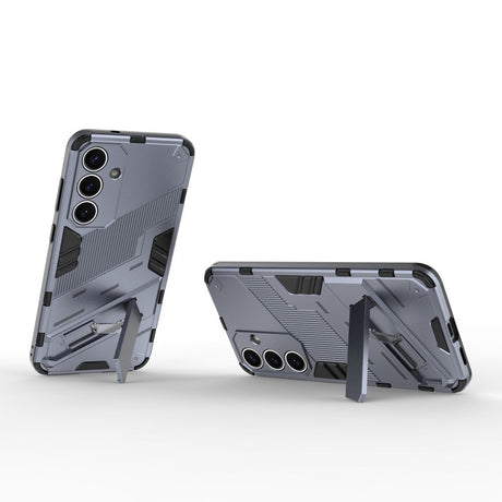 EIDERWOOD Samsung Galaxy S25+ (Plus) Håndværkercover med Indbygget Kickstand - Mørkeblå