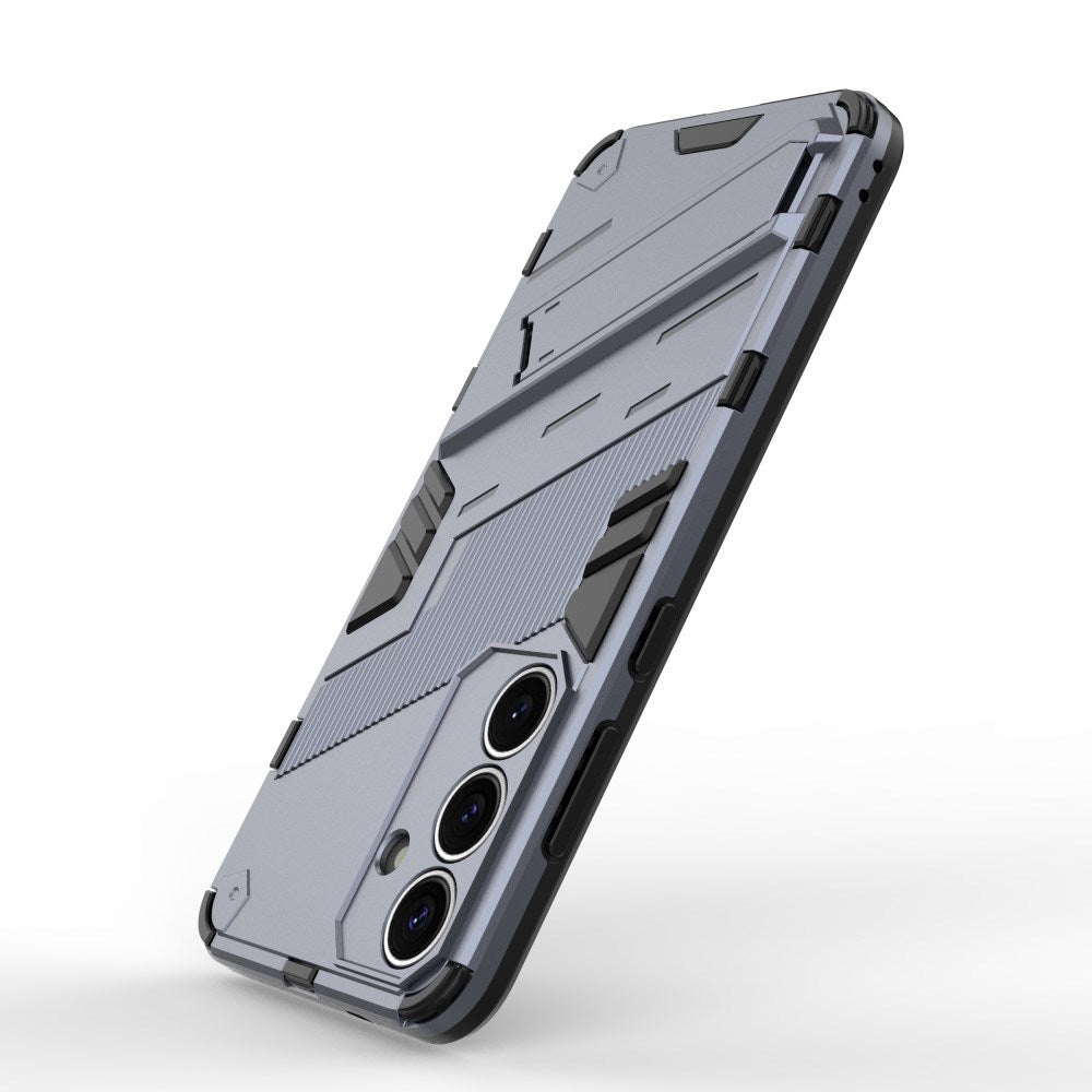 EIDERWOOD Samsung Galaxy S25+ (Plus) Håndværkercover med Indbygget Kickstand - Mørkeblå