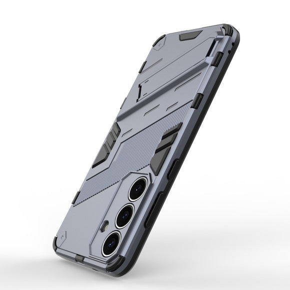 EIDERWOOD Samsung Galaxy S25+ (Plus) Håndværkercover med Indbygget Kickstand - Mørkeblå