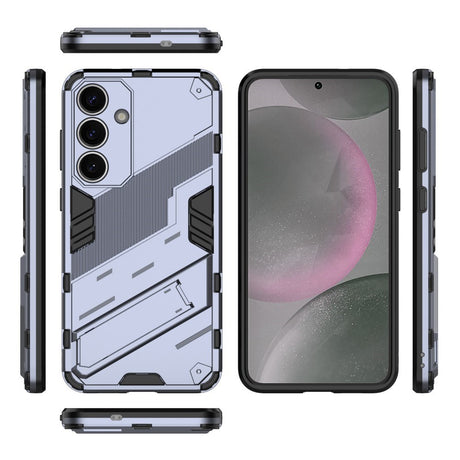 EIDERWOOD Samsung Galaxy S25+ (Plus) Håndværkercover med Indbygget Kickstand - Mørkeblå