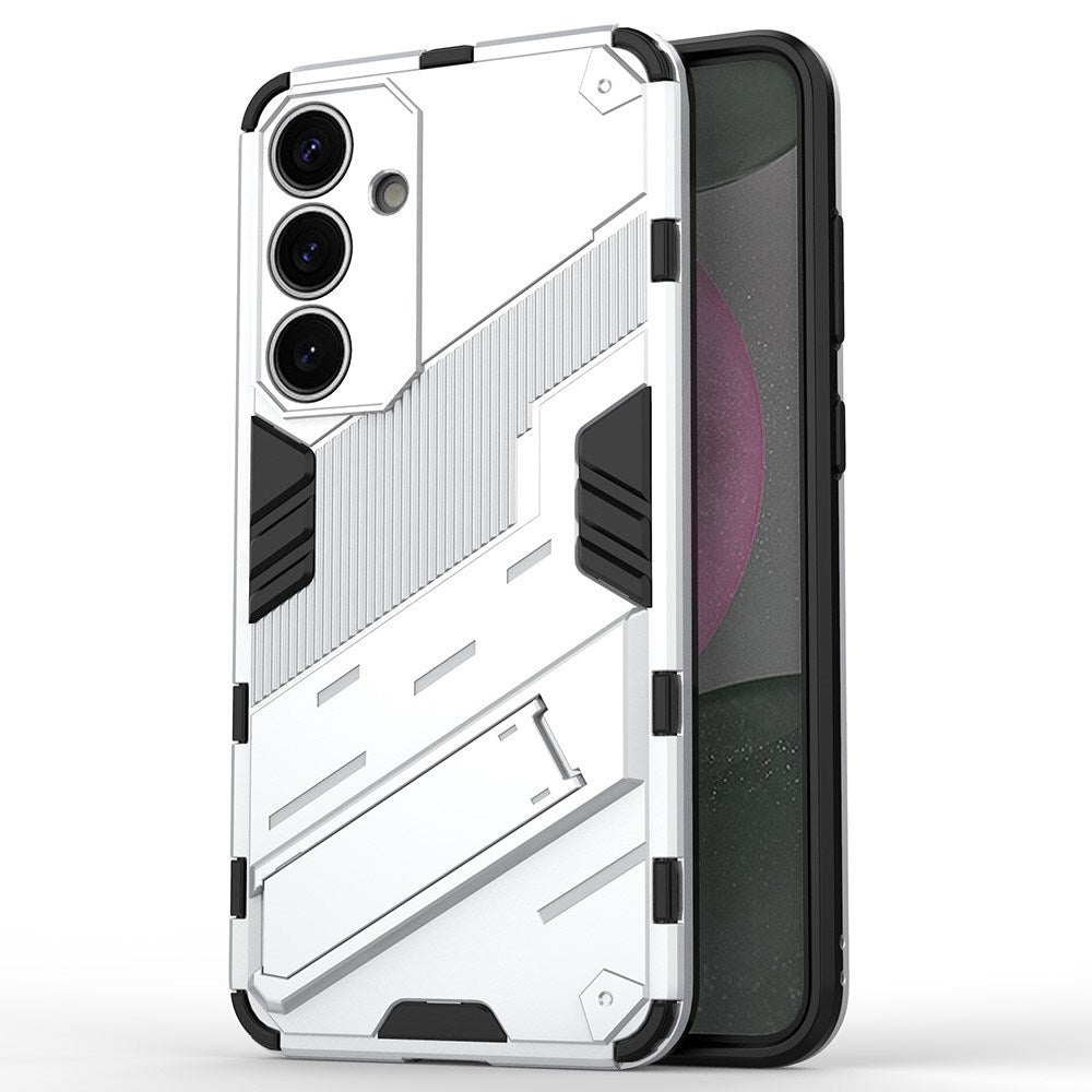 EIDERWOOD Samsung Galaxy S25+ (Plus) Håndværkercover med Indbygget Kickstand - Hvid