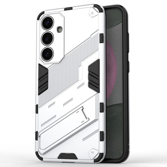 EIDERWOOD Samsung Galaxy S25+ (Plus) Håndværkercover med Indbygget Kickstand - Hvid