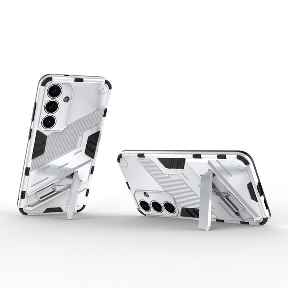EIDERWOOD Samsung Galaxy S25+ (Plus) Håndværkercover med Indbygget Kickstand - Hvid