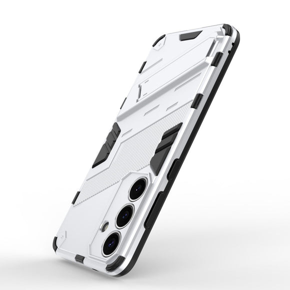EIDERWOOD Samsung Galaxy S25+ (Plus) Håndværkercover med Indbygget Kickstand - Hvid