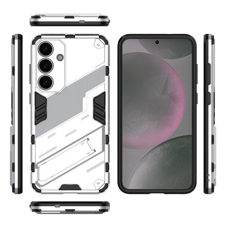EIDERWOOD Samsung Galaxy S25+ (Plus) Håndværkercover med Indbygget Kickstand - Hvid