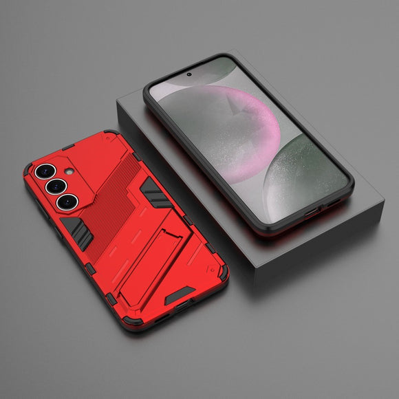 EIDERWOOD Håndværker Cover m. Kickstand - Samsung Galaxy S25 - Rød