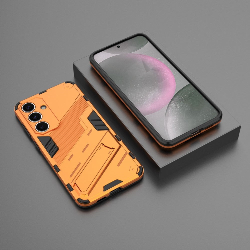 EIDERWOOD Håndværker Cover m. Kickstand - Samsung Galaxy S25 - Orange