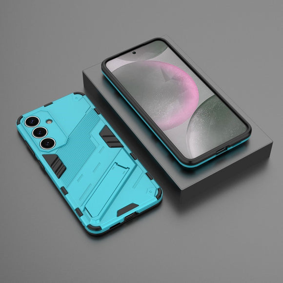 EIDERWOOD Håndværker Cover m. Kickstand - Samsung Galaxy S25 - Blå