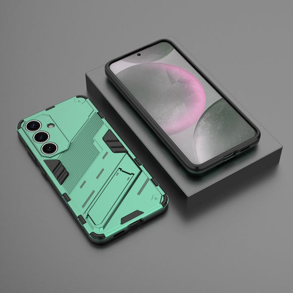 EIDERWOOD Håndværker Cover m. Kickstand - Samsung Galaxy S25 - Grøn