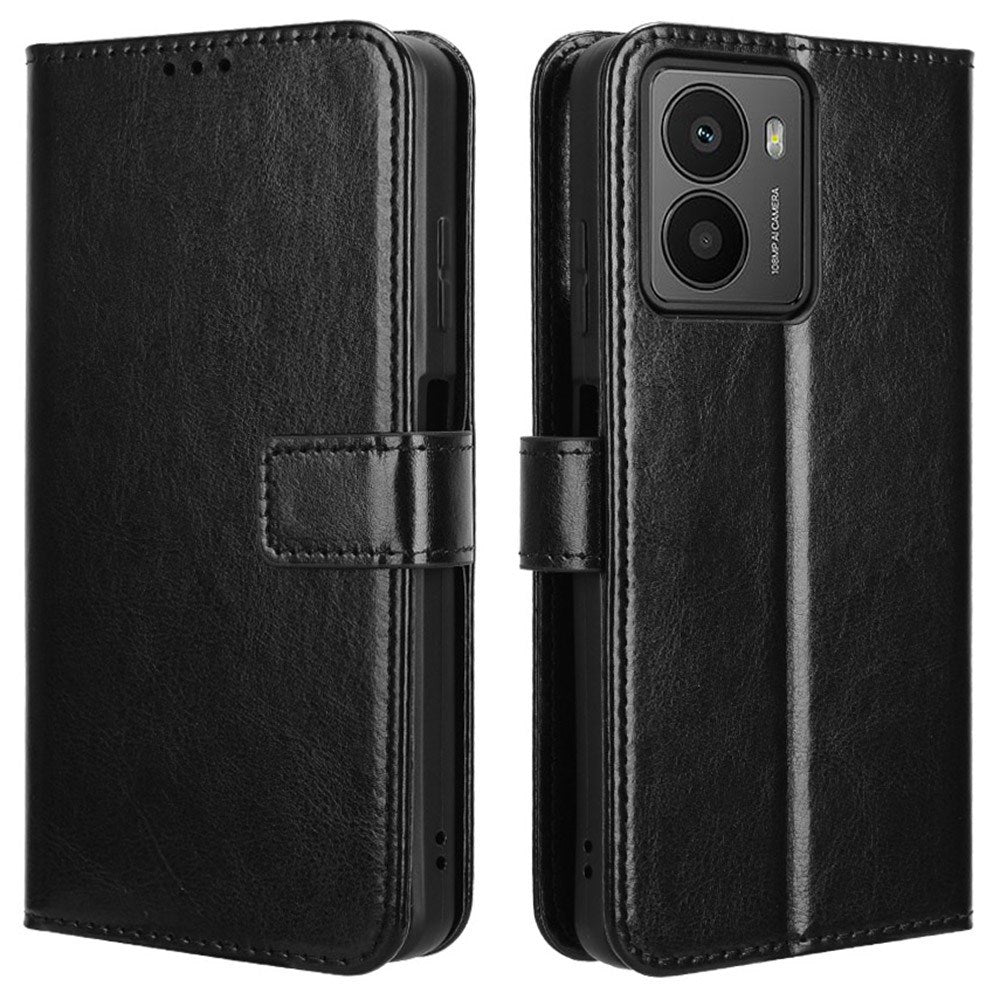 EIDERWOOD HMD Fusion / Fusion X1 Kunstlæder Flip Cover m. Strop - Sort