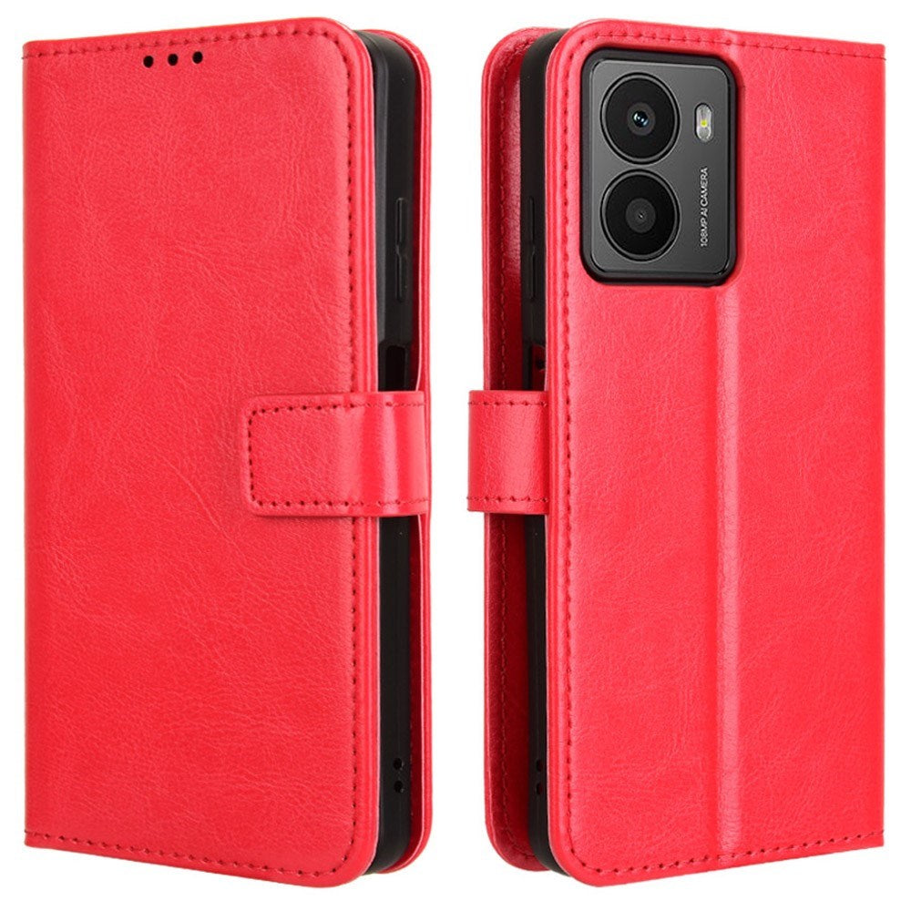EIDERWOOD HMD Fusion / Fusion X1 Kunstlæder Flip Cover m. Strop - Rød
