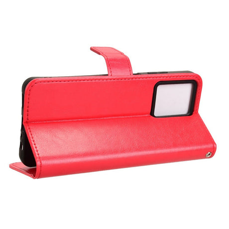 EIDERWOOD HMD Fusion / Fusion X1 Kunstlæder Flip Cover m. Strop - Rød