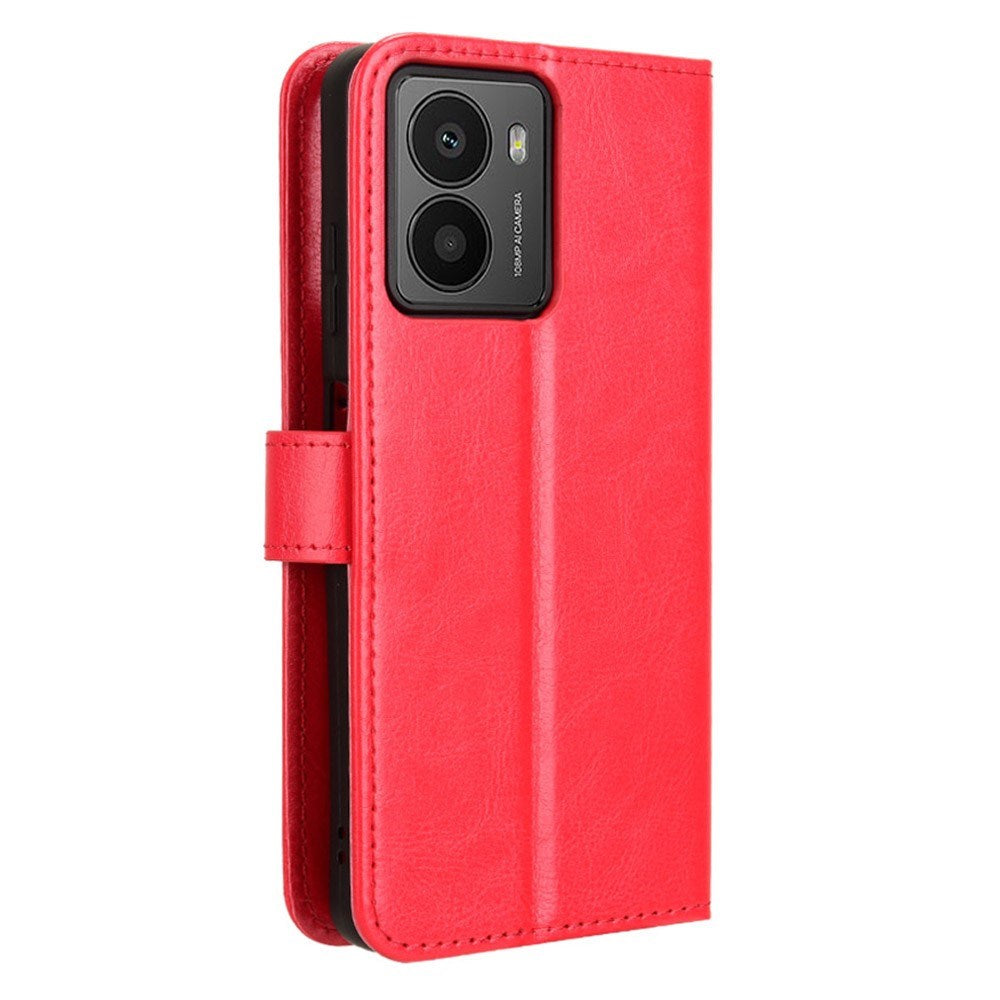 EIDERWOOD HMD Fusion / Fusion X1 Kunstlæder Flip Cover m. Strop - Rød