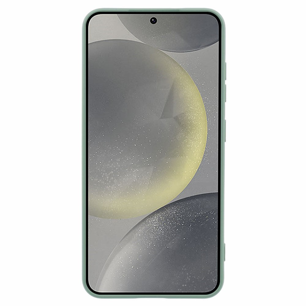 EIDERWOOD Samsung Galaxy S25+ (Plus) Foret Fleksibelt Plast Cover - Lysegrøn