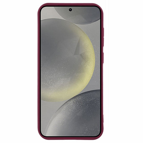 EIDERWOOD Anti-Slip Fleksibelt Plastik Cover - Samsung Galaxy S25 - Rød