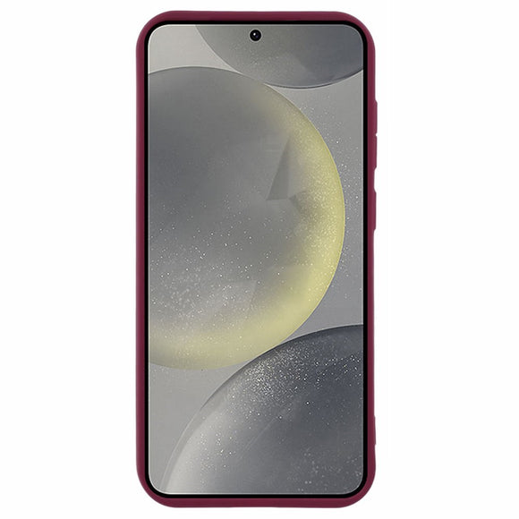 EIDERWOOD Anti-Slip Fleksibelt Plastik Cover - Samsung Galaxy S25 - Rød