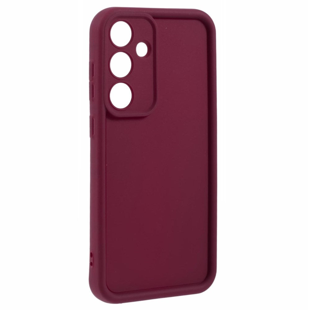 EIDERWOOD Anti-Slip Fleksibelt Plastik Cover - Samsung Galaxy S25 - Rød