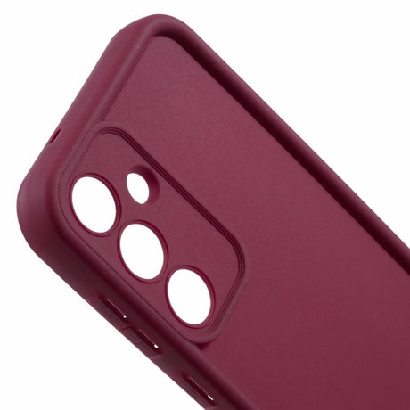 EIDERWOOD Anti-Slip Fleksibelt Plastik Cover - Samsung Galaxy S25 - Rød