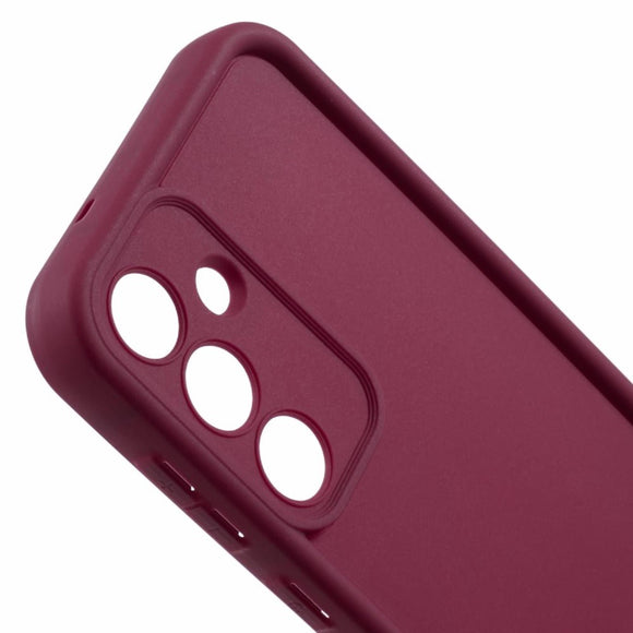 EIDERWOOD Anti-Slip Fleksibelt Plastik Cover - Samsung Galaxy S25 - Rød