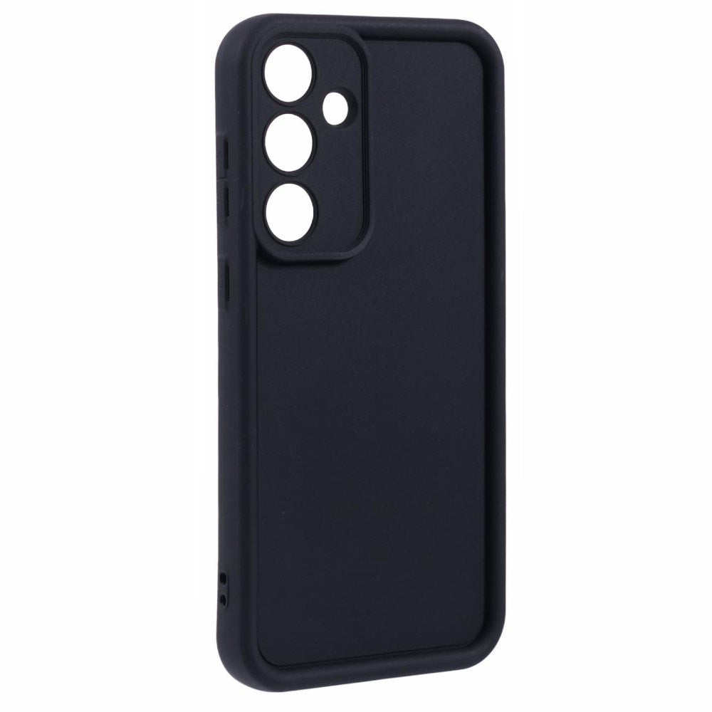 EIDERWOOD Anti-Slip Fleksibelt Plastik Cover - Samsung Galaxy S25 - Sort