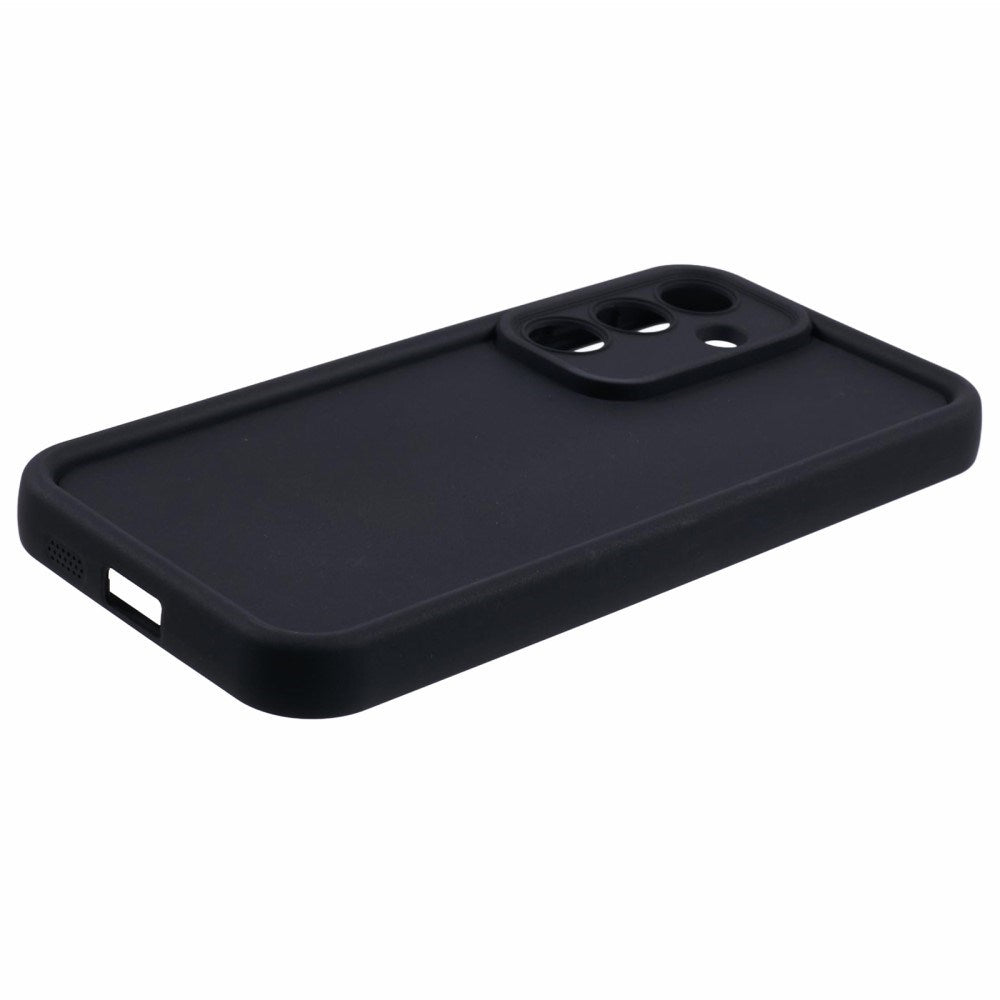 EIDERWOOD Anti-Slip Fleksibelt Plastik Cover - Samsung Galaxy S25 - Sort
