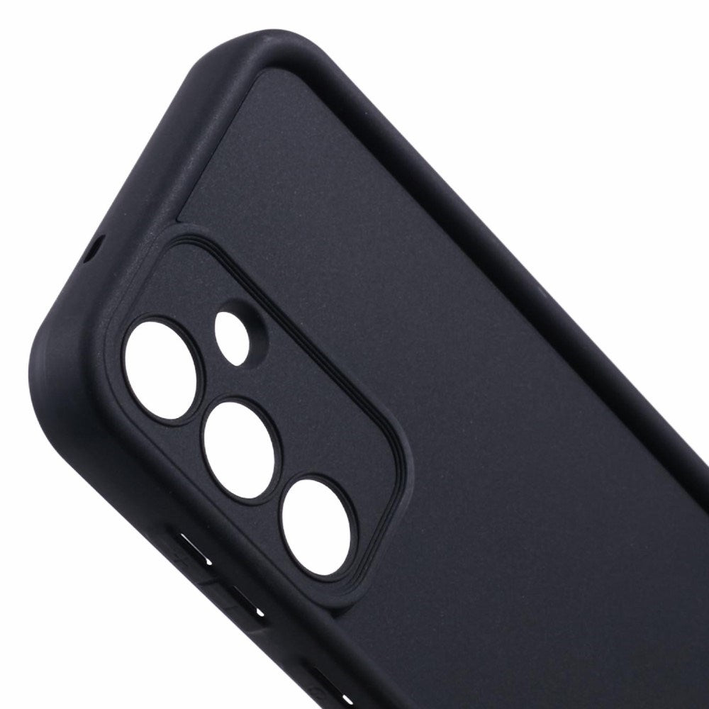 EIDERWOOD Anti-Slip Fleksibelt Plastik Cover - Samsung Galaxy S25 - Sort