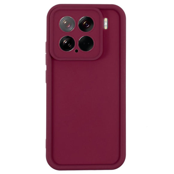 EIDERWOOD Xiaomi 15 Anti-Slip Fleksibelt Plastik Cover - Rød