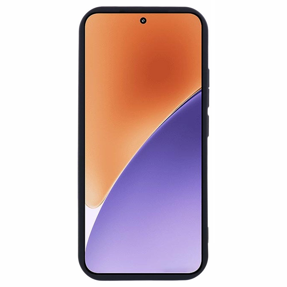 EIDERWOOD Xiaomi 15 Anti-Slip Fleksibelt Plastik Cover - Sort