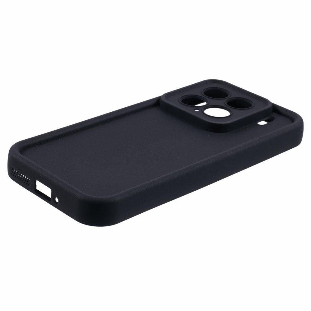EIDERWOOD Xiaomi 15 Anti-Slip Fleksibelt Plastik Cover - Sort