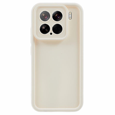 EIDERWOOD Xiaomi 15 Anti-Slip Fleksibelt Plastik Cover - Hvid