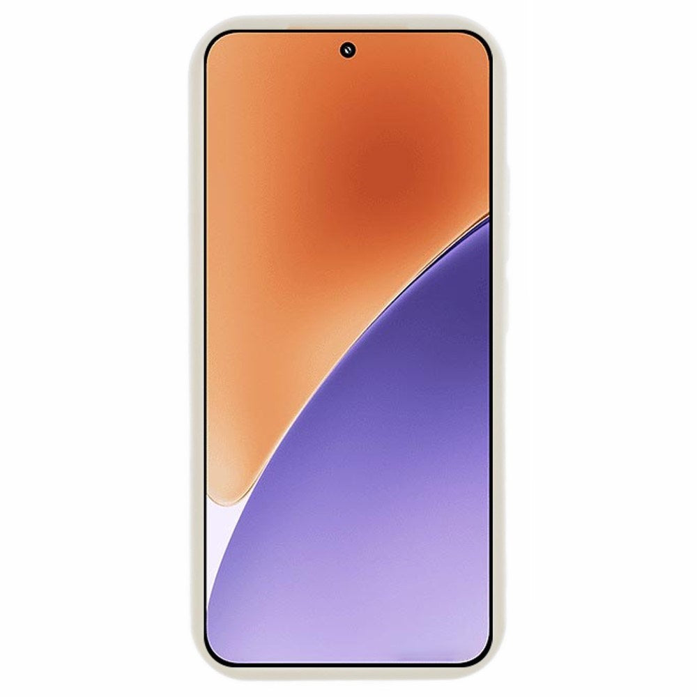 EIDERWOOD Xiaomi 15 Anti-Slip Fleksibelt Plastik Cover - Hvid