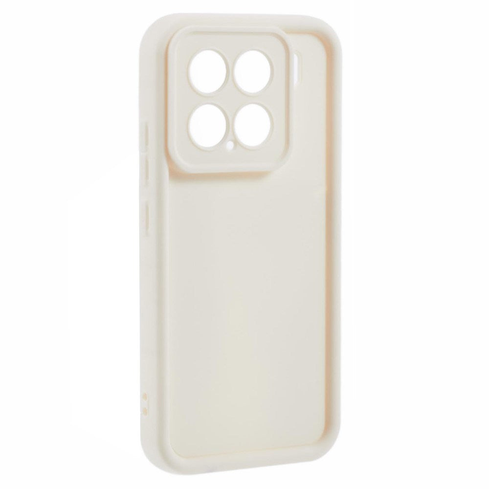 EIDERWOOD Xiaomi 15 Anti-Slip Fleksibelt Plastik Cover - Hvid