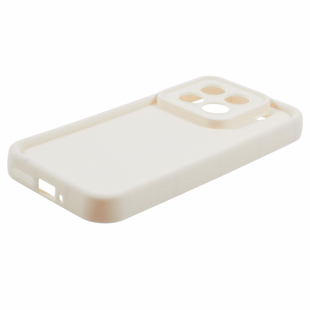 EIDERWOOD Xiaomi 15 Anti-Slip Fleksibelt Plastik Cover - Hvid
