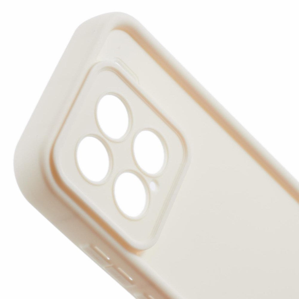 EIDERWOOD Xiaomi 15 Anti-Slip Fleksibelt Plastik Cover - Hvid