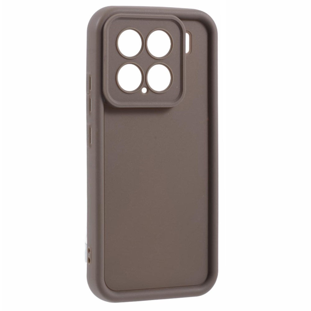 EIDERWOOD Xiaomi 15 Anti-Slip Fleksibelt Plastik Cover - Brun
