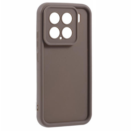 EIDERWOOD Xiaomi 15 Anti-Slip Fleksibelt Plastik Cover - Brun