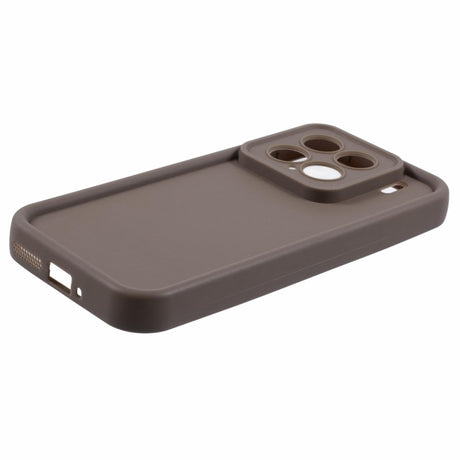 EIDERWOOD Xiaomi 15 Anti-Slip Fleksibelt Plastik Cover - Brun
