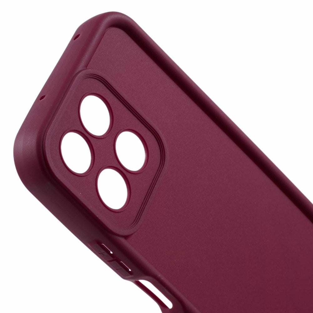 EIDERWOOD Honor 200 Smart Anti-Slip Fleksibelt Plastik Cover - Rød