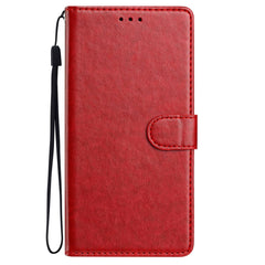 EIDERWOOD Xiaomi Redmi Note 14 Pro (5G) / Poco X7 Kunstlæder Flip Cover m. Strop - Mørkerød
