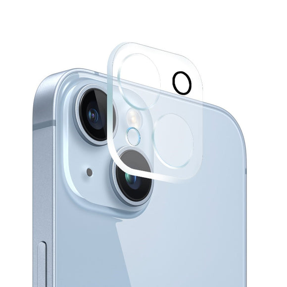 NORTHJO iPhone 14 | 3-i-1 360° Beskyttelsessæt m. Cover | Skærmbeskyttelse | Kameralinsebeskyttelse - Gennemsigtig