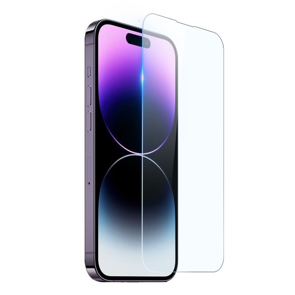 NORTHJO iPhone 14 Pro | 3-i-1 360° Beskyttelsessæt m. Cover | Skærmbeskyttelse | Kameralinsebeskyttelse - Gennemsigtig