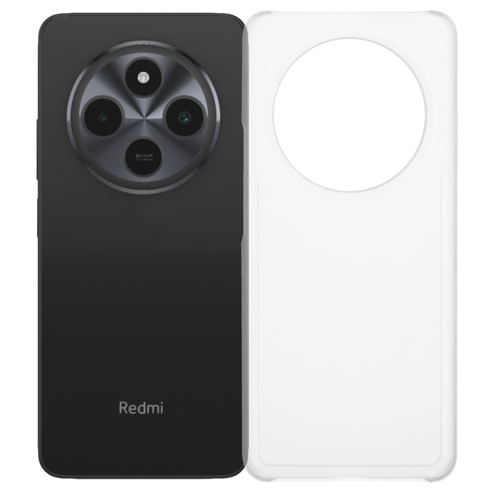 EIDERWOOD Xiaomi Redmi 14C Hårdt Plastik Cover - Gennemsigtig